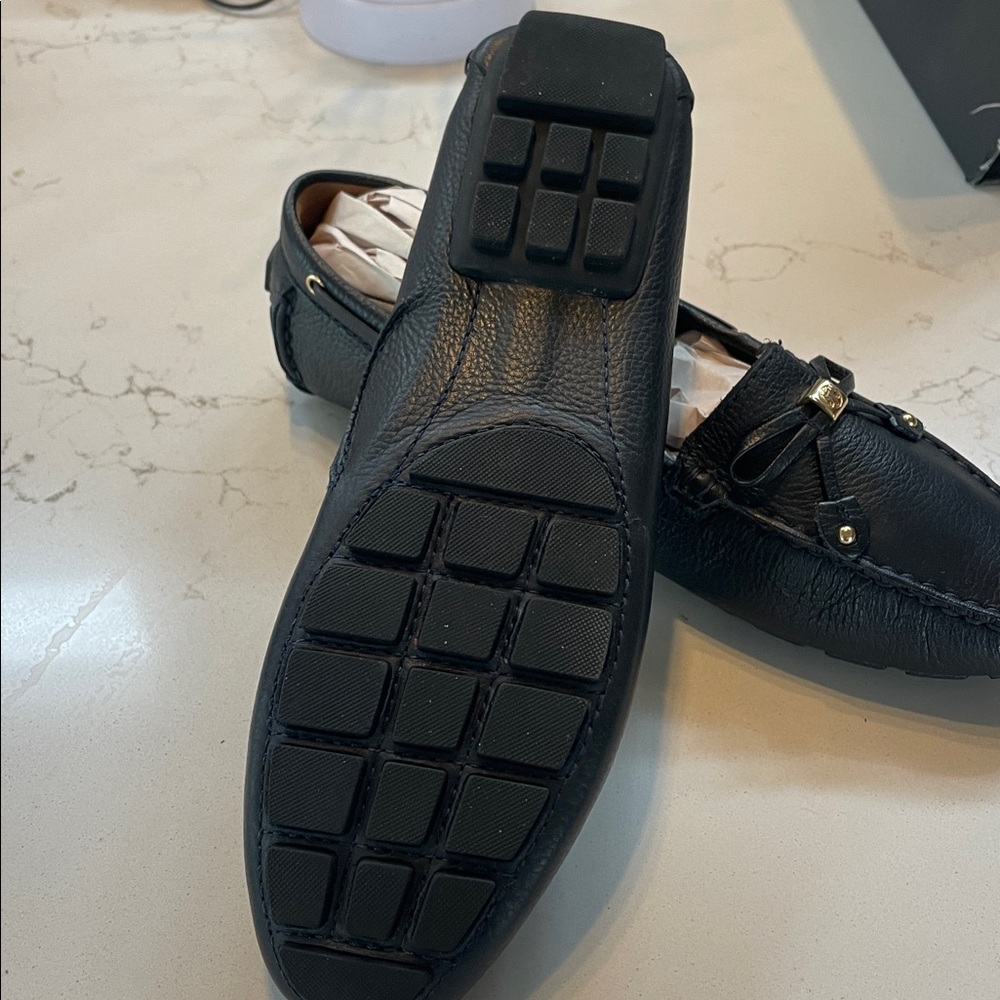 Marc Joseph Black Moccasins for Women - Picture 4 of 5